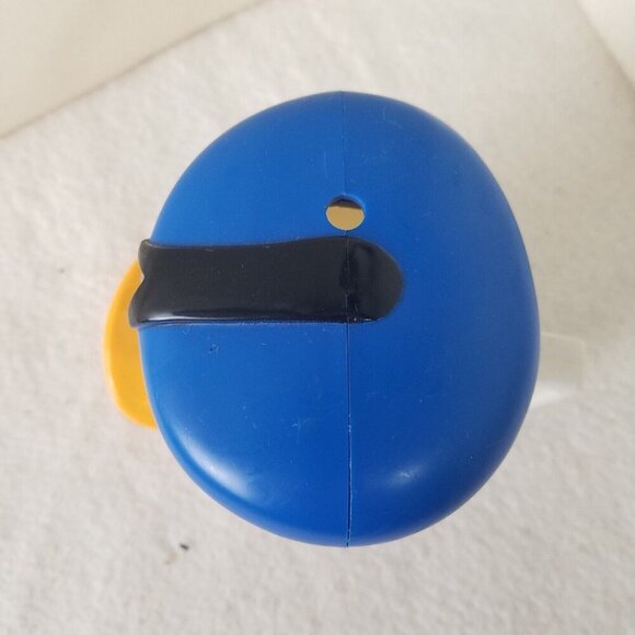 Donald Duck Mug Cup blue Hat "Lid" - Walt Disney Pure Fruit Juice no-straw - Picture 3 of 9